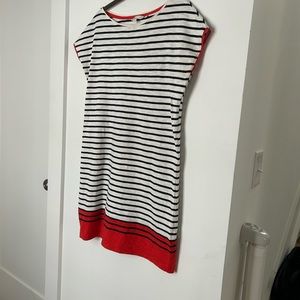 Boden Size 6P Paulina Stripe Jersey T-Shirt Dress Short Sleeve Multicolor